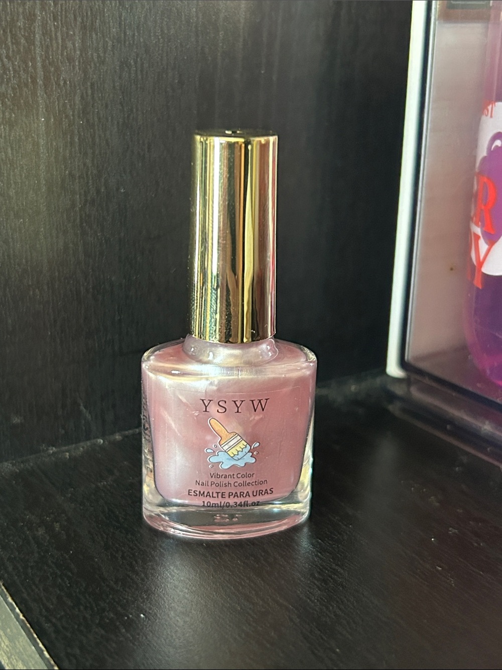 Pink Pearl Press-On Nails – Shimmery Pink Finish